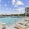 swimming pool with longe chairs