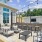 patio with couches and tables