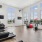 gym with large windows