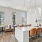 resident social kitchen with island and seating booths
